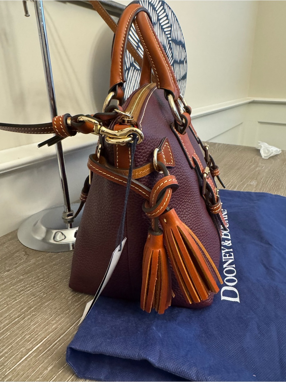 Dooney & Bourke Bristol Satchel - Picture 7 of 14
